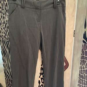 Gray dress pants